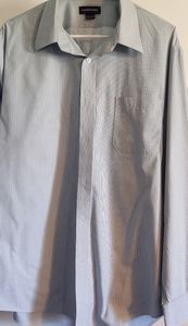 Men's Land's End No Iron Oxford 17.5/35